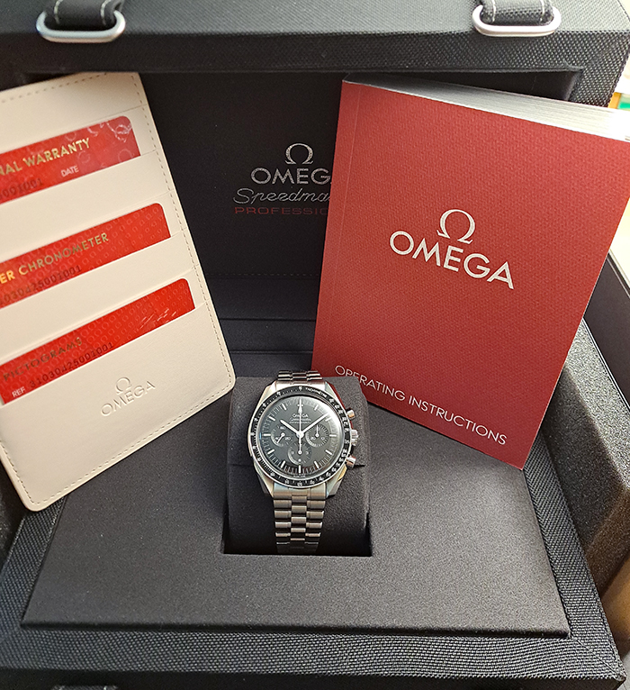 Omega Speedmaster Moonwatch Professional Co-Axial Master Chronometer Chronograph Ref. 310.30.42.50.01.001
